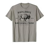 Badlands National Park South Dakota American Bison Souvenir T-Shirt