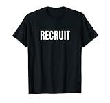 Recruit Business Casual Words Resume Job Interview Skills T-Shirt