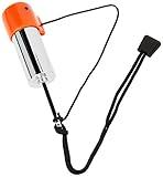 Scuba Choice Scuba Diving Safety Tank Rattle Stick Signal Bell, Orange – Loud Underwater Sound, 4.75” Compact Design, Noise-Free Storage Cover, Ideal for Scuba & Snorkeling