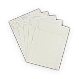 10 EcoSwift 6 x 8 CD/DVD Photo Mailers Stay Flats White Cardboard Self Seal Envelopes 6x8
