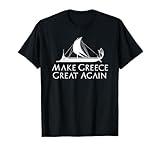 Ancient Greek Trireme Naval History Make Greece Great Again T-Shirt