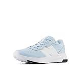 New Balance DynaSoft 578 V1 Lace-Up Running Shoe, Bright Sky/White, 5.5 Wide US Unisex Big_Kid
