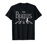 The Beatles - Abbey Road Greyscale Album Cover T-Shirt
