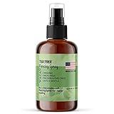 WACAN Fast-Healing Tea Tree Piercing Spray Solution Organic Essential Oil with Natural Sea Salts and Vitamins Solution Aftercare (4 OZ, Personal Size)