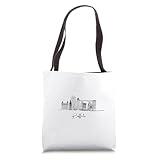 Buffalo New York Skyline US Travel Souvenirs Tote Bag