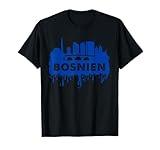 Bosnia Gift Flag Bosnia Vintage Herzegovina Sarajevo T-Shirt