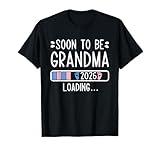 Soon to Be Grandma 2026 Loading Pregnancy Announcement 2026 T-Shirt