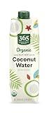 365 by Whole Foods Market, Organic Coconut Water, 100% Pulp-Free Juice, 33.8 Fl Oz