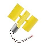 Create idea Standard DC Wind Turbine Electricity Generator Physical Principle Experiment Miniature Fan Accessories for DIY Project Plastic