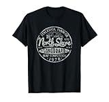 Long Board North Shore Surf Vintage Hawaii Beach T-Shirt