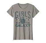 Star Wars Princess Leia Girls Run The Galaxy Disney+ T-Shirt