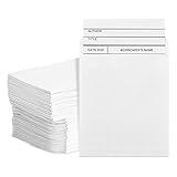 100 Pack Library Card Pockets Self Adhesive for Book Checkouts, CDs, DVDs, Classroom Supplies (3.5 x 4.5 in)