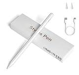 Stylus Pens for Touch Screens, Universal Fine Point iPad Pencil with Magnetic Adsorption Compatible with iPhone/iPad/Samsung/Android/Tablet & Other Touch Screens (White)