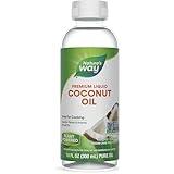 Nature's Way Liquid Coconut Oil, Superior Flavor and Aroma, Hexane Free, Stays Liquid, Non-GMO Project Verified, 10 Fl Oz (Packaging May Vary)