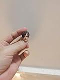 1/12 Scale Male Head Sculpt, European Male Soldier Head Carved for 6 inch SHF Action Figure Body Doll Collection (J)