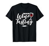 This Is My Wine Tasting Wining Cork Red Vino Drinking T-Shirt