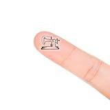 Sewing Planner Stickers, 120 Clear Sewing Machine Craft Planner Labels Scrapbooking Crafting Stickers