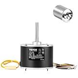 VEVOR OEM Upgraded Condenser Fan Motor, 1/5HP, 1075RPM, Replacement for ac GE Genteq Carrier Bryant Payne Dayton, K55HXJKL-2918, 51-23055-11, Reversible Rotating + Capacitor