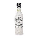 Fee Brothers Molasses Cocktail Bitters - Aromatic Cocktail Mixer & Concentrated Flavoring, Gluten Free, Vegan-Friendly, 5 fl oz