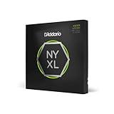D'Addario Bass Guitar Strings - NYXL Bass Strings - NYXL45125 - Unrivaled Strength, Tuning Stability, Enhanced Response - For 5 String Basses - 45-125 Light Top/Medium Bottom 5-String, Long Scale