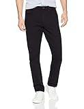 Amazon Essentials Men's Chino, Slim-Fit pants with 5-Pockets, Comfort Stretch, 33W x 32L, Black (Previously GoodThreads)