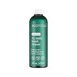 EcoTools XL Daily Brush Cleaner, Makeup Brush Spray Refill, Quick Dry Cleaning Solution For Beauty Tools, Fragrance Free, Extra Large Size, Cruelty-Free & Vegan, 16 fl oz./473 ml. Bottle