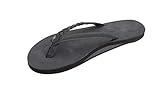 Rainbow Women's Flirty Braidy Black Sandals - Large 7.5-8.5 B(M) US