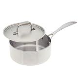 American Kitchen - Stainless Steel Sauce Pan, with cover, Made In America