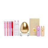 TONYMOLY Big Bunny Easter Basket Stuffers Gift Set – K-Beauty skincare with Pocket Bunny Mist, Perfume Bars, Bunny Fruity Lip Gloss & Skincare – Gift for Teens, Mom & Beauty Lovers