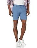 Amazon Essentials Men's Slim-Fit 7" Lightweight Comfort Stretch Oxford Short (Previously Goodthreads), Blue, 34