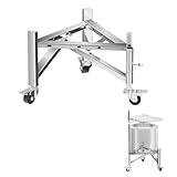 Universal 15-27" Fire Pit Stand, Stainless Steel Firepit Stand for Solo Stove Ranger, Bonfire, Yukon, Outdoor Fireplace Tools for Solo Stove Fire Pits and Other 15" 17" 19" 19.5" 22" 25" 27" Fire Pit