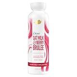 Dove Plant Milk Cleansing Body Wash Oat Milk & Berry Brulee for Moisturized Skin Gentle Cleanser, No Sulfate or Parabens, pH balanced 17.5 fl oz