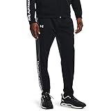 Under Armour Men's Brawler Pants, Black (001)/White, Large