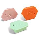 Armilem 3Pcs Magnetic Seam Guide for Sewing Machine, Multifunctional Polygonal Hemmer Guide with Scale, Magnet Hem Guide for Sewing Machine, Universal Sewing Accessories and Supplies