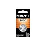 Duracell 2430 3V Lithium Battery, 1 Count Pack, Lithium Coin Battery for Medical and Fitness Devices, Watches, and more, CR Lithium 3 Volt Cell