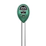 VIVOSUN Soil Tester, 3-in-1 Plant Moisture Meter Light and PH Tester for Home, Garden, Lawn, Farm, Indoor and Outdoor Use, Promote Plants Healthy Growth