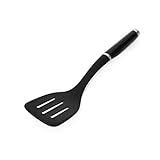 KitchenAid Classic Nylon Slotted Turner, 13.66-Inch, Black
