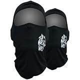 Wolf Sun Protection Breathable Milk Fiber Balaclava Full-Face Mask Hood Neck Gaiter BBF
