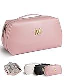 VFMBL Bridesmaid Gifts, Letter Makeup Bag, Gifts for Teen Girls Women, Personalized Friends Gift, Gifts for 15 16 17 18 19 20 21st Year Old Girls, Going Off to College Gift for Daughter Granddaughter