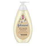 Johnson's Skin Nourishing Moisture Baby Body Wash With Vanilla & Oat Scents, Hypoallergenic & Tear Free Baby Bath Wash, Paraben-, Dye-, Sulfate & Phthalate-Free, 20.3 fl. oz