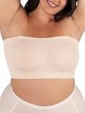 SHAPERMINT Strapless Bra - Bandeau top, Strapless Bras for Women, Plus Size Lingerie for Women, Free Clear Bra Straps