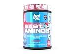 BPI Sports Best Aminos - BCAA Powder Post Workout & Glutamine Recovery Drink with Branched Chain Amino Acids for Hydration & Recovery, for Men & Women - Cotton Candy - 25 Servings