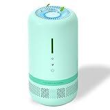 VENDFO Air Purifiers for Home,Large Room up to 645 ft²,H13 HEPA Air Purifier,Quiet Air Cleaner With Night Light,360° Outlet, 99.97% Particle Capture for Bedroom,Pets,Dorm Room,Type-C Charging,Green