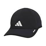 adidas Superlite, Athletic Caps, Running Hat Men, Black/White/3.0, One Size