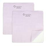 CONNOISSEURS Premium Edition Extra Large Polishing Cloth Bundle for Silver & Gold Jewelry - Ultrasoft Fabric with Anti-Tarnish Formula - (2 Pack) 14x14 Inches