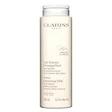 Clarins Velvet Cleansing Milk | Award-Winning | Cleanses, Hydrates and Balances Skin's Microbiota | Dermatologist Tested | Ophthalmologist Tested | Colorant-Free | All Skin Types | 6.7 Ounces