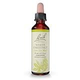 Bach Original Flower Remedies, White Chestnut - Calm The Mind - Natural Homeopathic Flower Essence for Emotional Balance - Vegan, Gluten Free, Sugar Free - 20mL Dropper