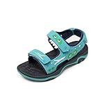 DREAM PAIRS Boys Girls Sandals Summer Outdoor Athletic Kids Sport Water Shoes for Toddler/Little Kid,Size 11 Little Kid,Blue/Crocodile,SDAS226K