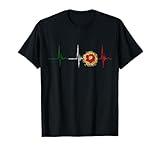 Italian Spaghetti Heartbeat EKG Pulse Pasta Noodles Cooking T-Shirt