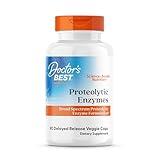 Doctors Best Proteolytic Enzymes, Broad Spectrum Proteolytic Enzyme Formulation, Non-GMO, Vegetarian 90 Delayed Release Veggie Caps